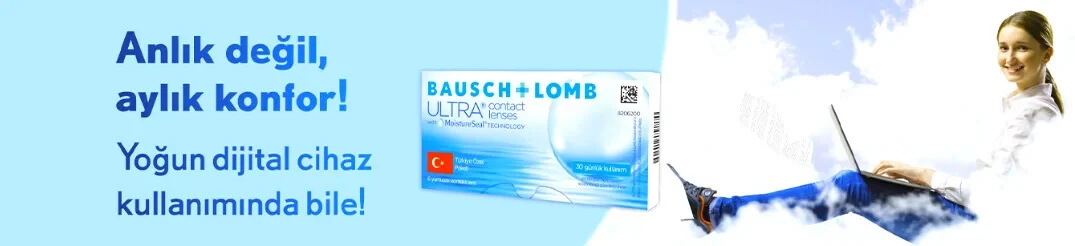 Bausch Lomb Şeffaf Lens