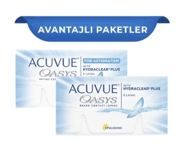 Oasys & Oasys Toric Paketi