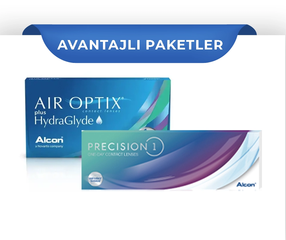 Air Optix Hydraglyde+Precision 1 Fırsatı