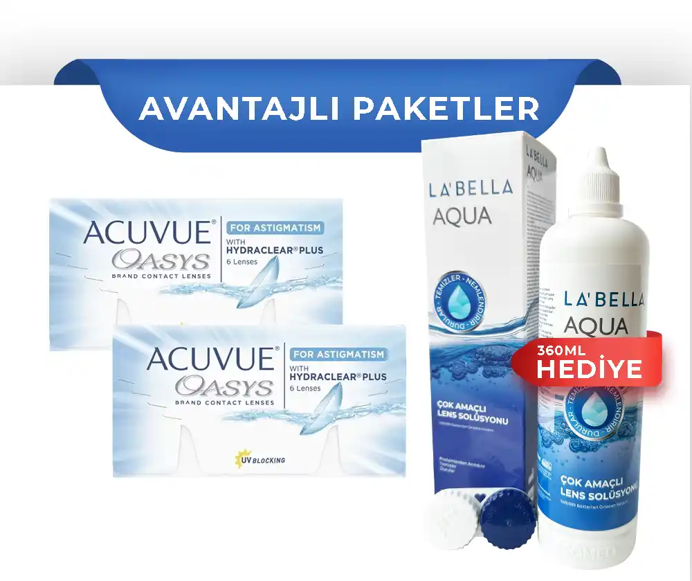 İkili Oasys Toric Paketi