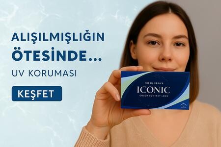 Renkli Lenslerde Yeni Favori: Freshlook Alternatifi Iconic Fresh Serisi