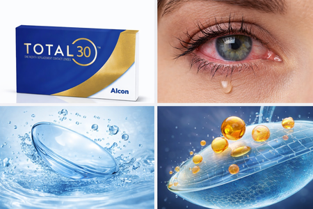 Aylık Kontakt Lens Arayanlara: Alcon Total 30 ile Gün Sonu Kuruluk Azalır mı?