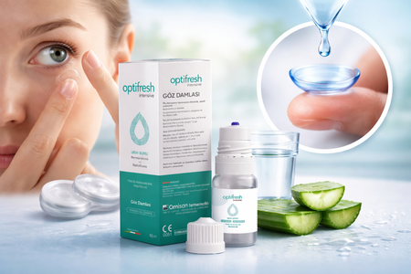 Kontakt Lens Kullananlar İçin Göz Kuruluğu Çözümü: Optifresh Intensive