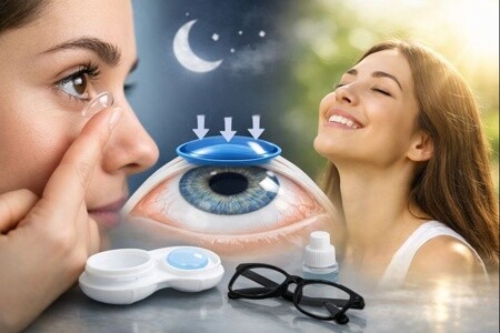 Gece Gözde Kalabilen Lensler