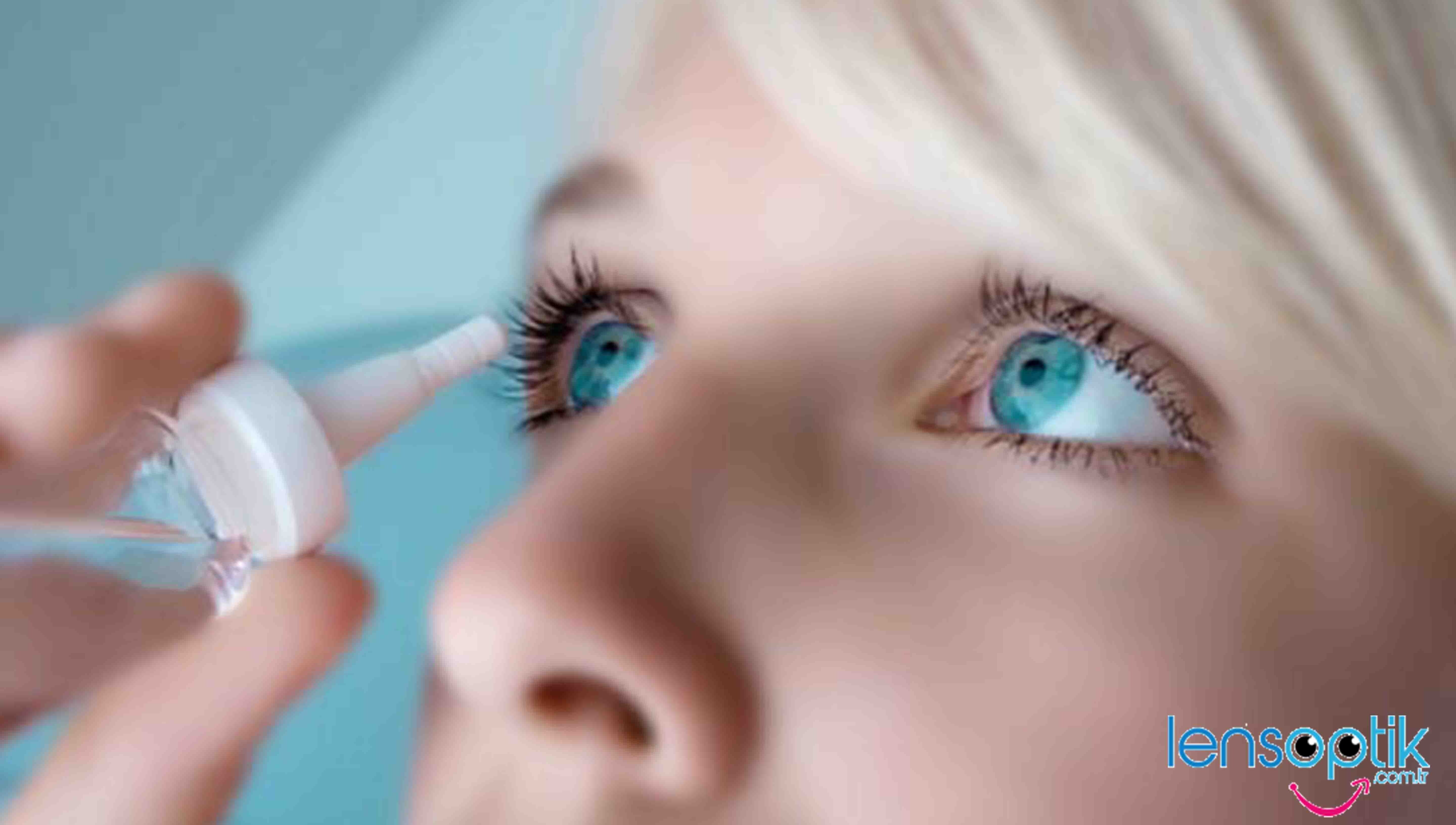 Kontakt Lens ile Gözyaşı Damlası Kullanımı