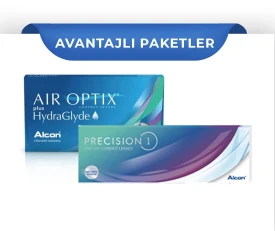 Air Optix Hydraglyde & Precision 1 Paketi