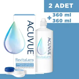 Revitalens Solüsyon 360 ml + 360 ml (2 adet) - Johnson & Johnson