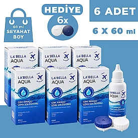 Aqua Labella Lens Solüsyonu 60 ml x 6 Adet - LaBella