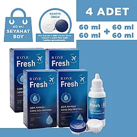 Iconic Fresh Solüsyon 60 ml *4 Adet - Iconic